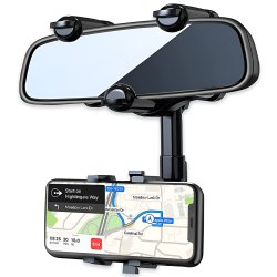 نگهدارنده موبایل 360 درجه ای آینه خودرو