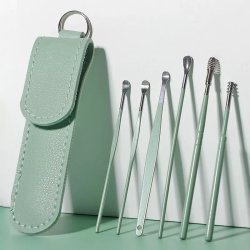 مجموعه 6 عددی ابزار تمیز کننده گوش